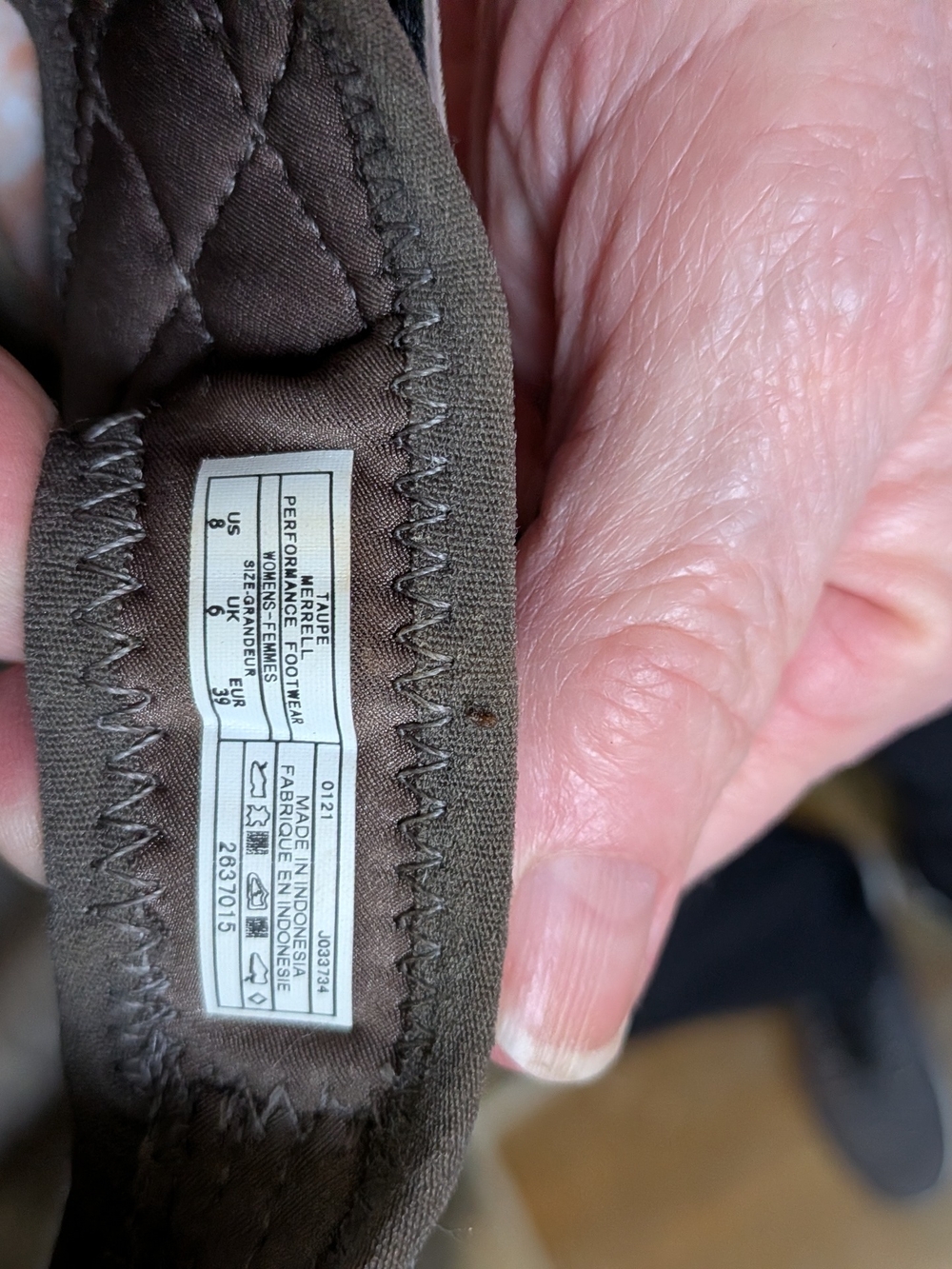 Merrell Women's Suede Outdoor Sandals In Gray, Hook And Loop Closure, Size 8 - Picture 5 of 5
